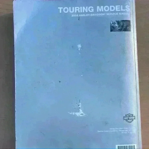 Harley Davidson 2008 Touring Service Manual - Picture 2 of 3